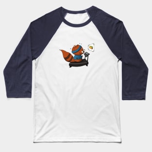 I Run for Tacos with Red Panda Baseball T-Shirt